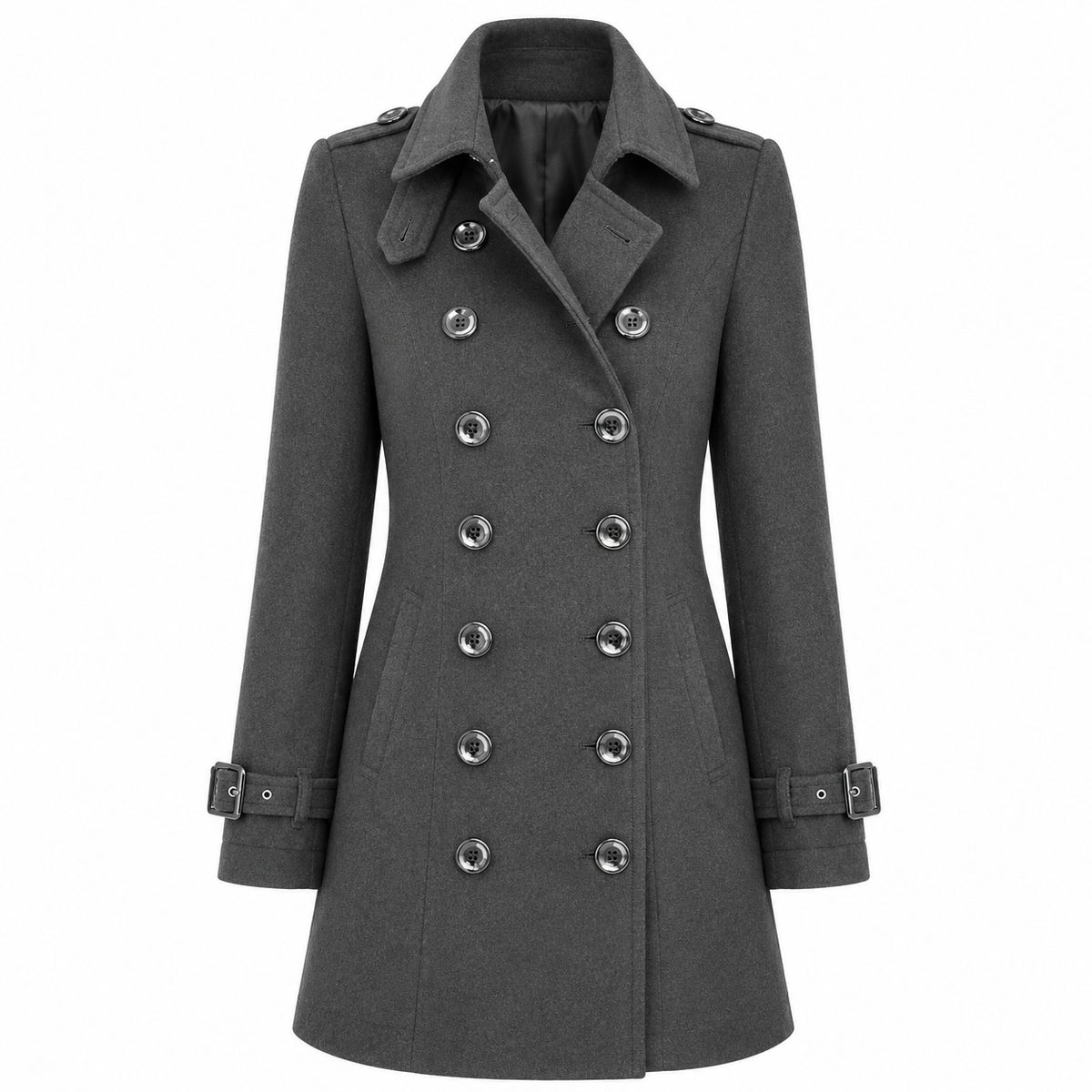Claudia -Double-Breasted Overcoat