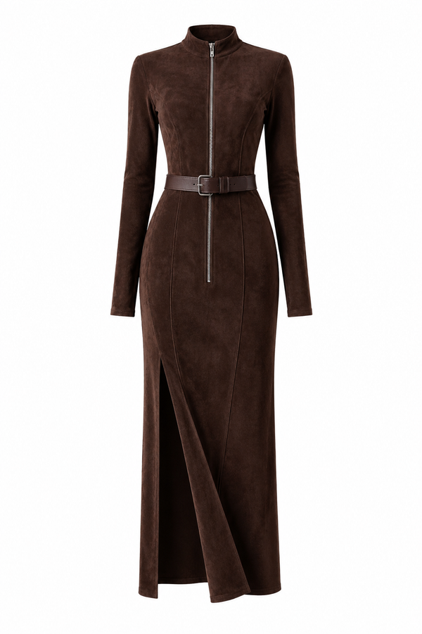 Faith - Fishtail Zipper Dress