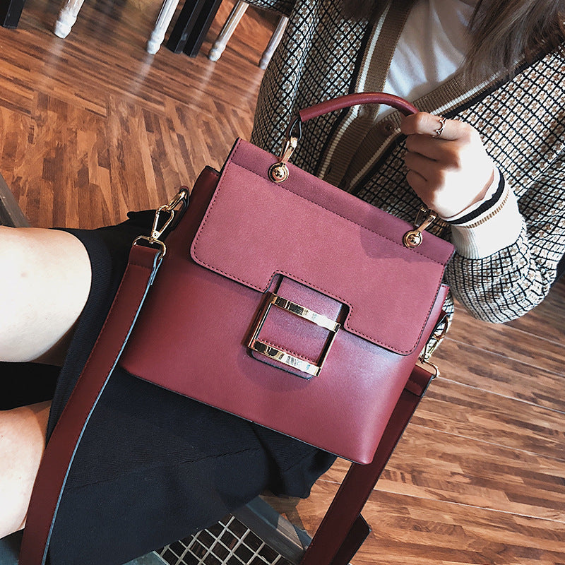 Women's Korean Style Large Capacity Crossbody Bag | Sanded Finish in 4 Colors