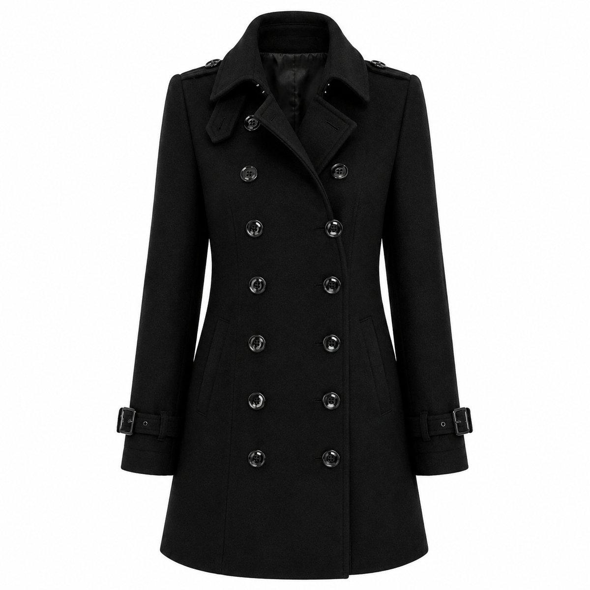 Claudia -Double-Breasted Overcoat