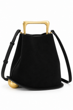 Mirna - Faux Suede Handbag 3