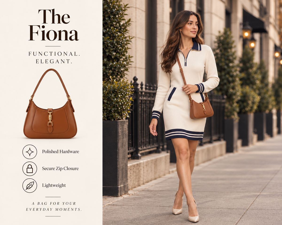 Fiona -  Convertible Crossbody Handbag