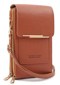 Women's Anti-Theft RFID Crossbody Purse – Phone Wallet Bag with Card Slots