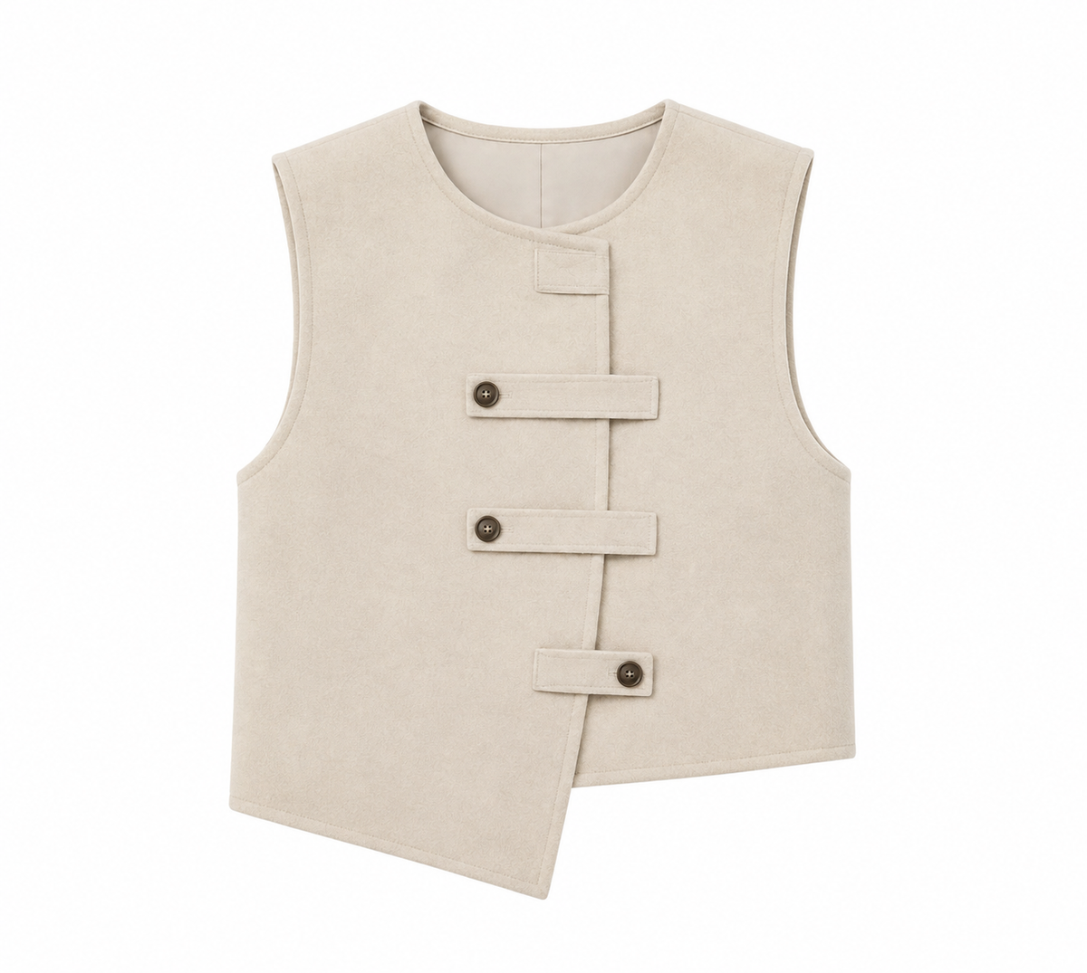 Cathy - Retro Knitted Sleeveless Vest