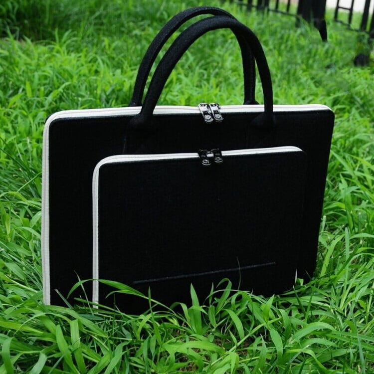 Felt Laptop Handbag – Lightweight Notebook Carry Bag for Work & Travel