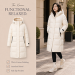 Karen - Korean Long Puffer Coat 6
