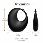 Sabrina - Half Moon Leather Bag 4