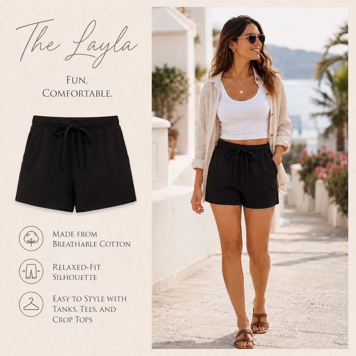 Layla -  Comfort Shorts