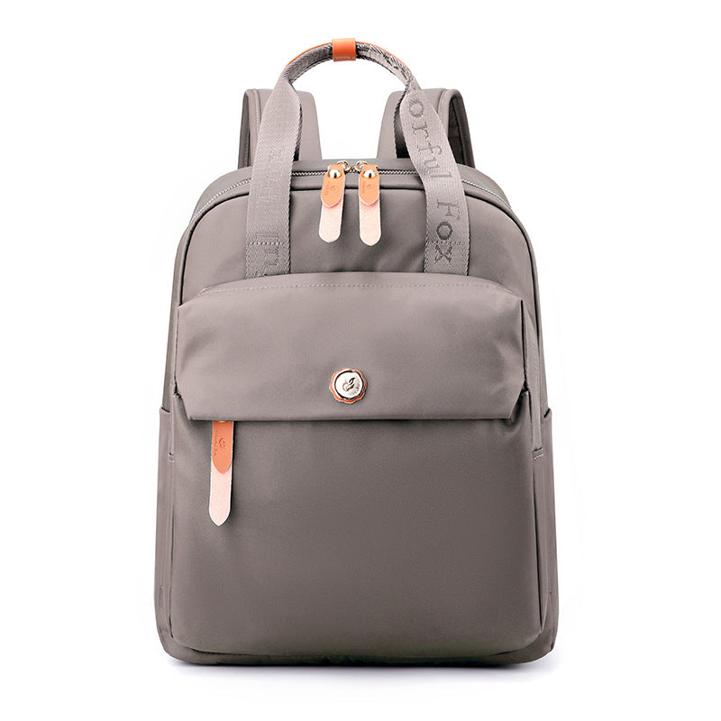 Korean Fashion Backpack for Women – Stylish Nylon Daypack