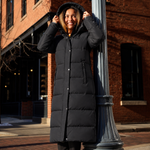 Karen - Korean Long Puffer Coat 5