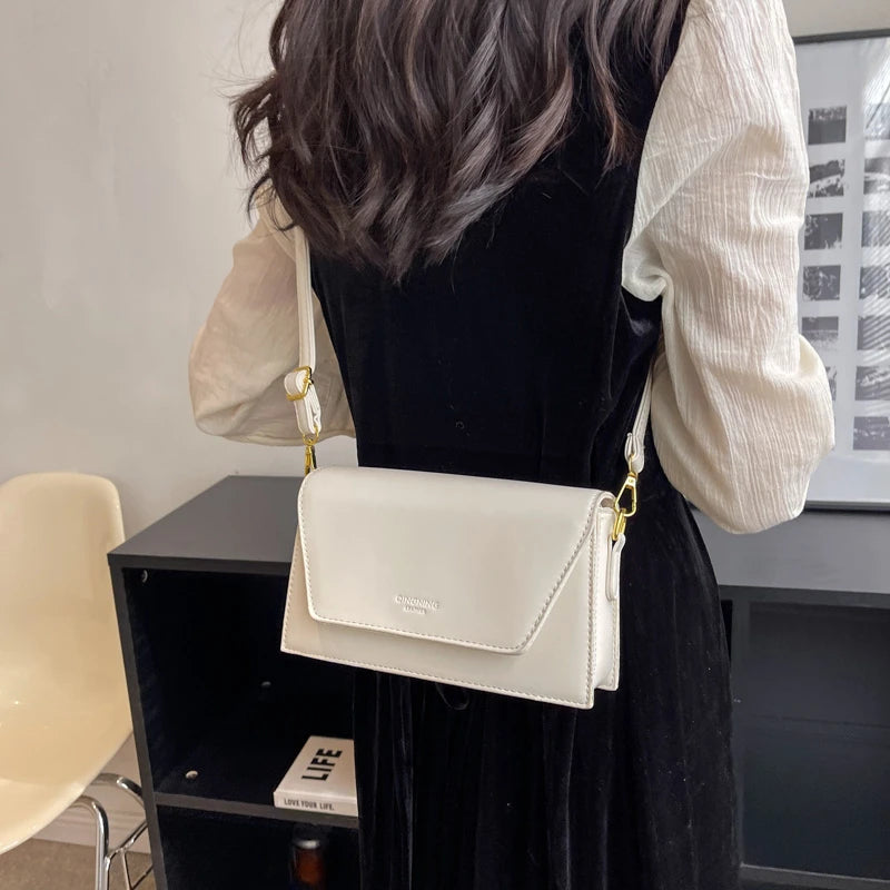 Green Flap Crossbody Bags for Women Spring Designer Fashion Trend Small Leather Shoulder Bag Handbags and Purses