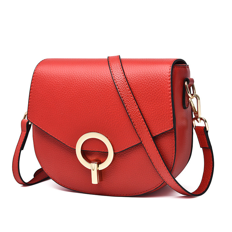Women's Korean Fashion Leather Handbag | Trendy Structured Purse in 3 Colors