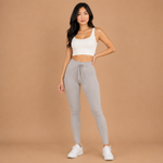 Tiff - Tie-Front Ribbed Leggings 2