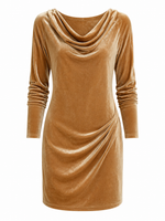 Sassy - Velvet Midi Dress 1