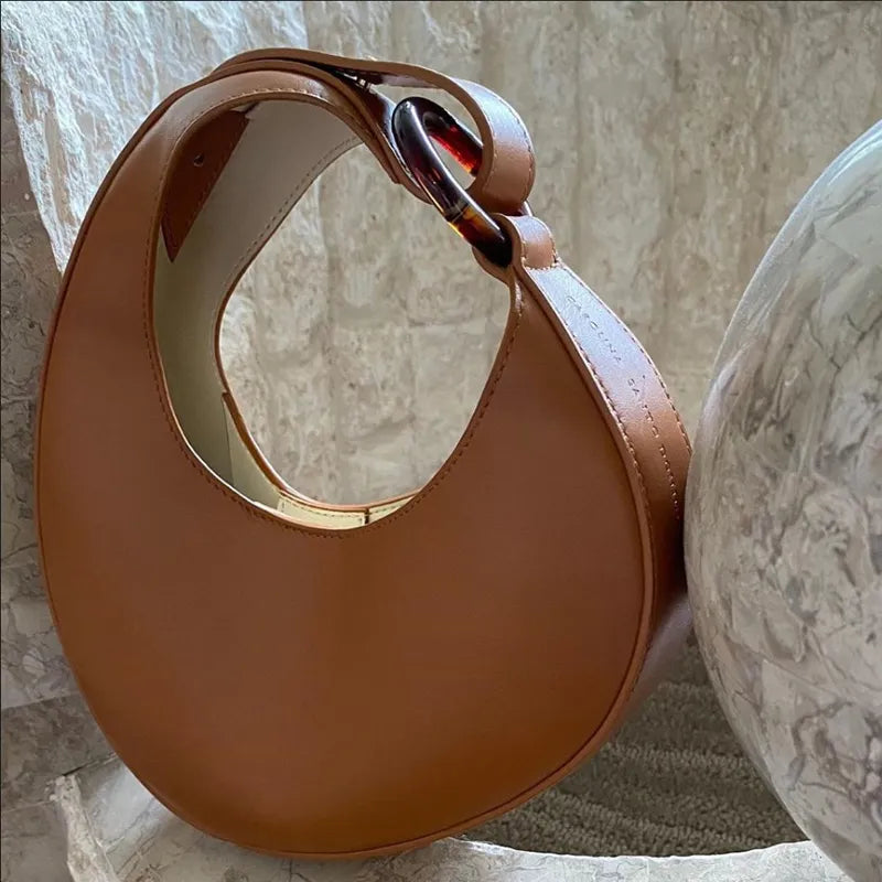 Half Moon Designer Bags Luxury Bags For Women Handbags The New High Quality Personality Fashion Shoulder Bag Free Shipping
