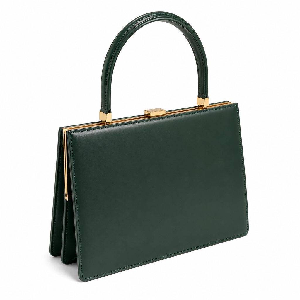 Frances - Vintage Big Clip Bag
