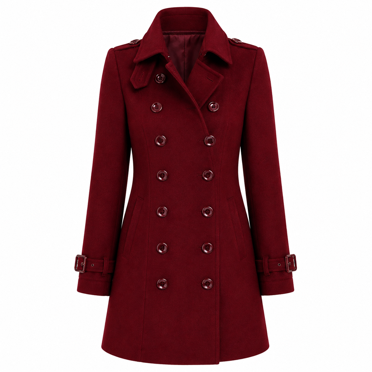 Claudia -Double-Breasted Overcoat