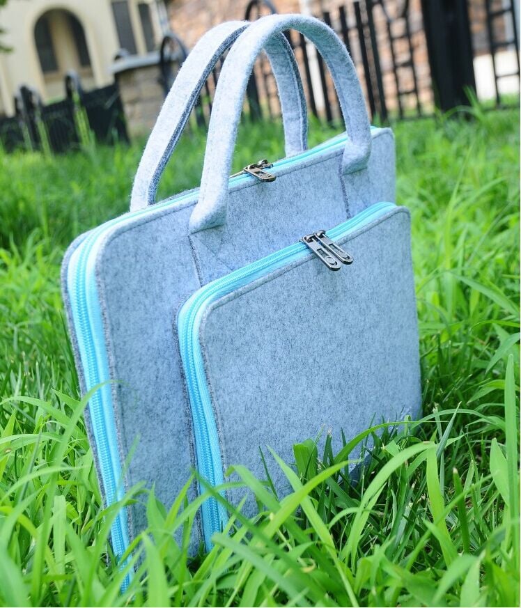 Felt Laptop Handbag – Lightweight Notebook Carry Bag for Work & Travel