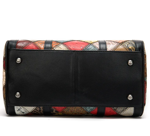 Women's Ethnic Style Embroidered Handbag – Boho-Chic Fabric Bag with Traditional Patterns