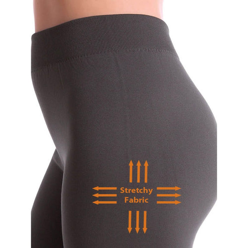 5-Pack: Women's Premium Fleece-Lined Leggings.