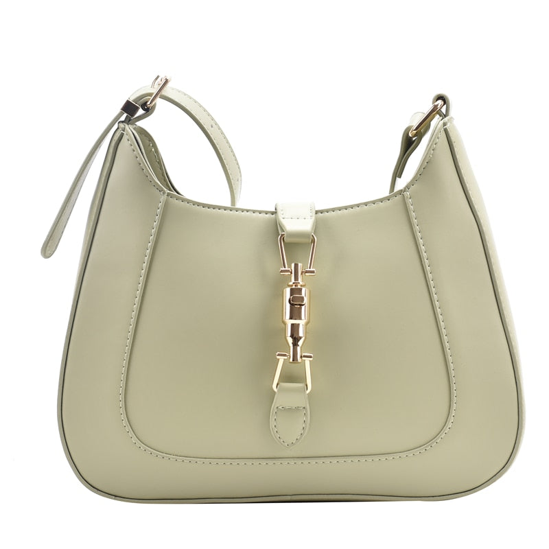 Luxury Leather Shoulder Bag for Women | Convertible Crossbody Purse with 2 Straps