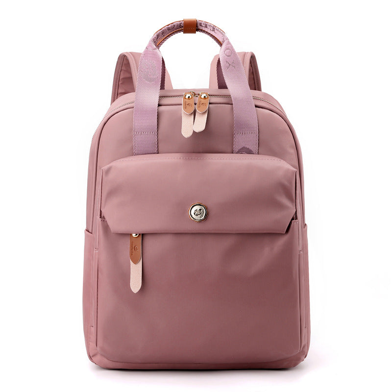Korean Fashion Backpack for Women – Stylish Nylon Daypack