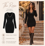 Rose - Ribbed Knit Dress 5