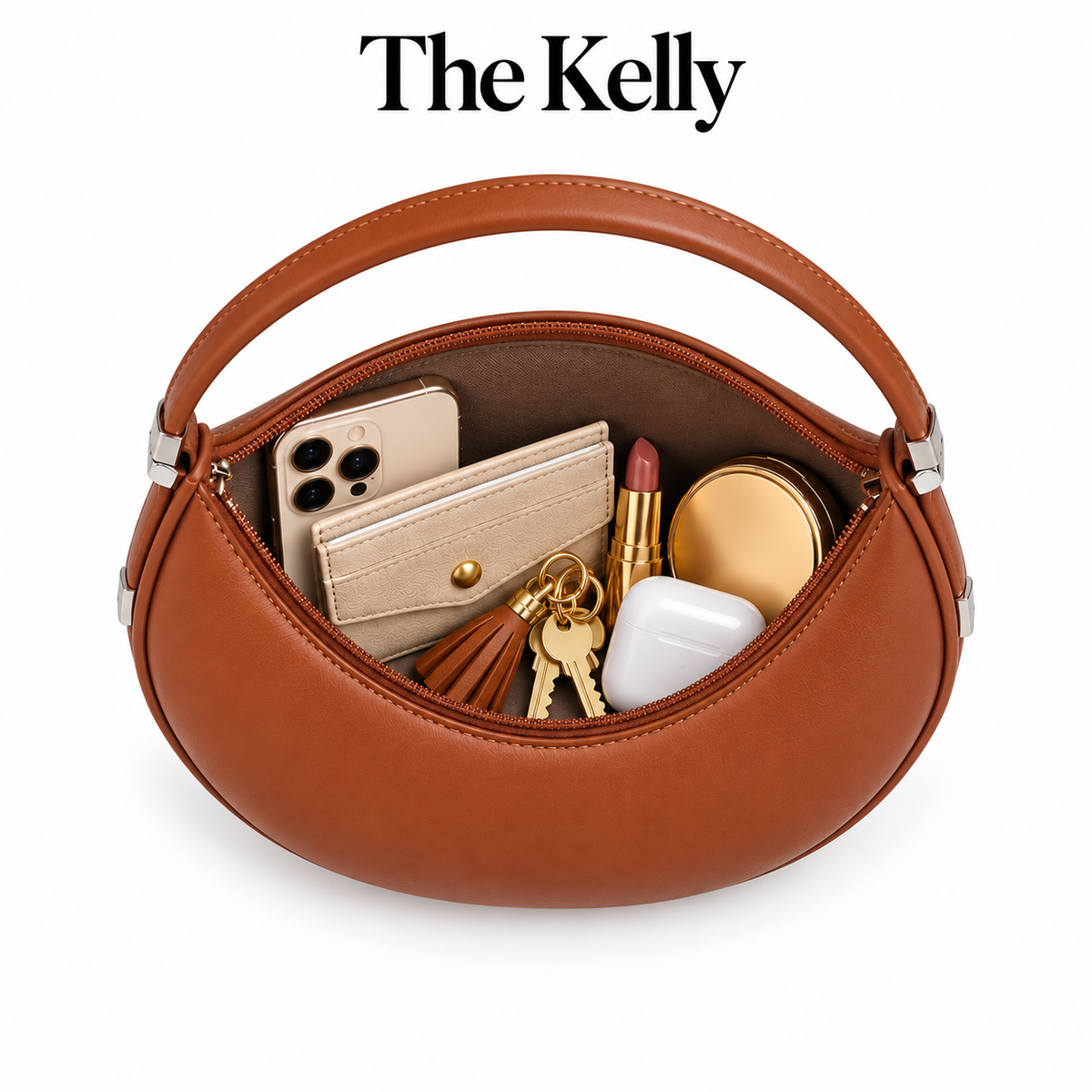 Kelly - Half Moon Handbag