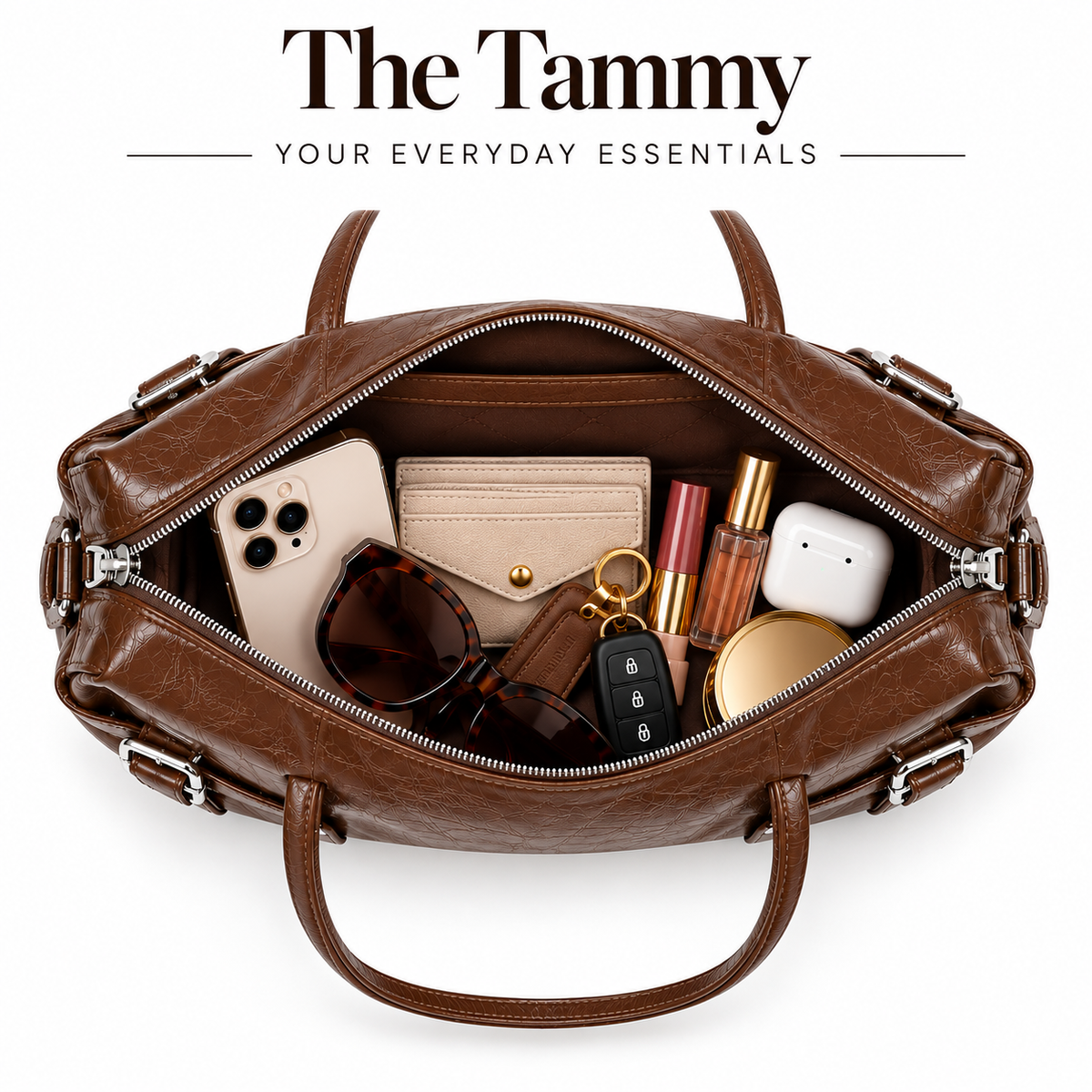 Tammy - Side Buckle Eastwest Bag
