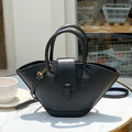 Vintage Shell Tote Bag for Women | Luxury PU Leather Designer Handbag