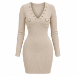 Rose - Ribbed Knit Dress 3