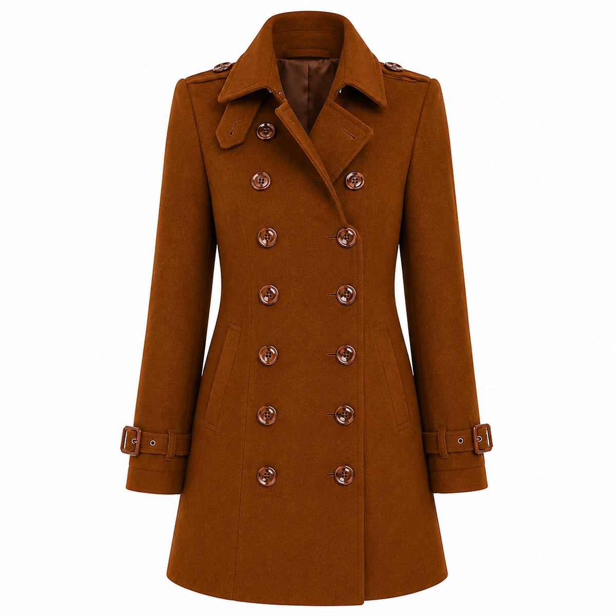 Claudia -Double-Breasted Overcoat