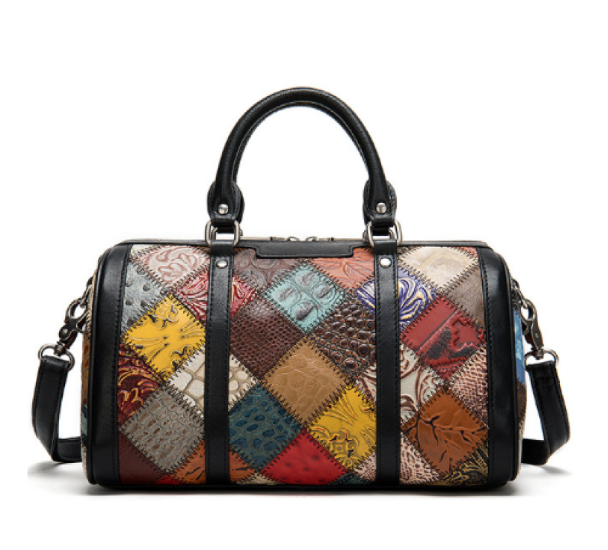 Women's Ethnic Style Embroidered Handbag – Boho-Chic Fabric Bag with Traditional Patterns