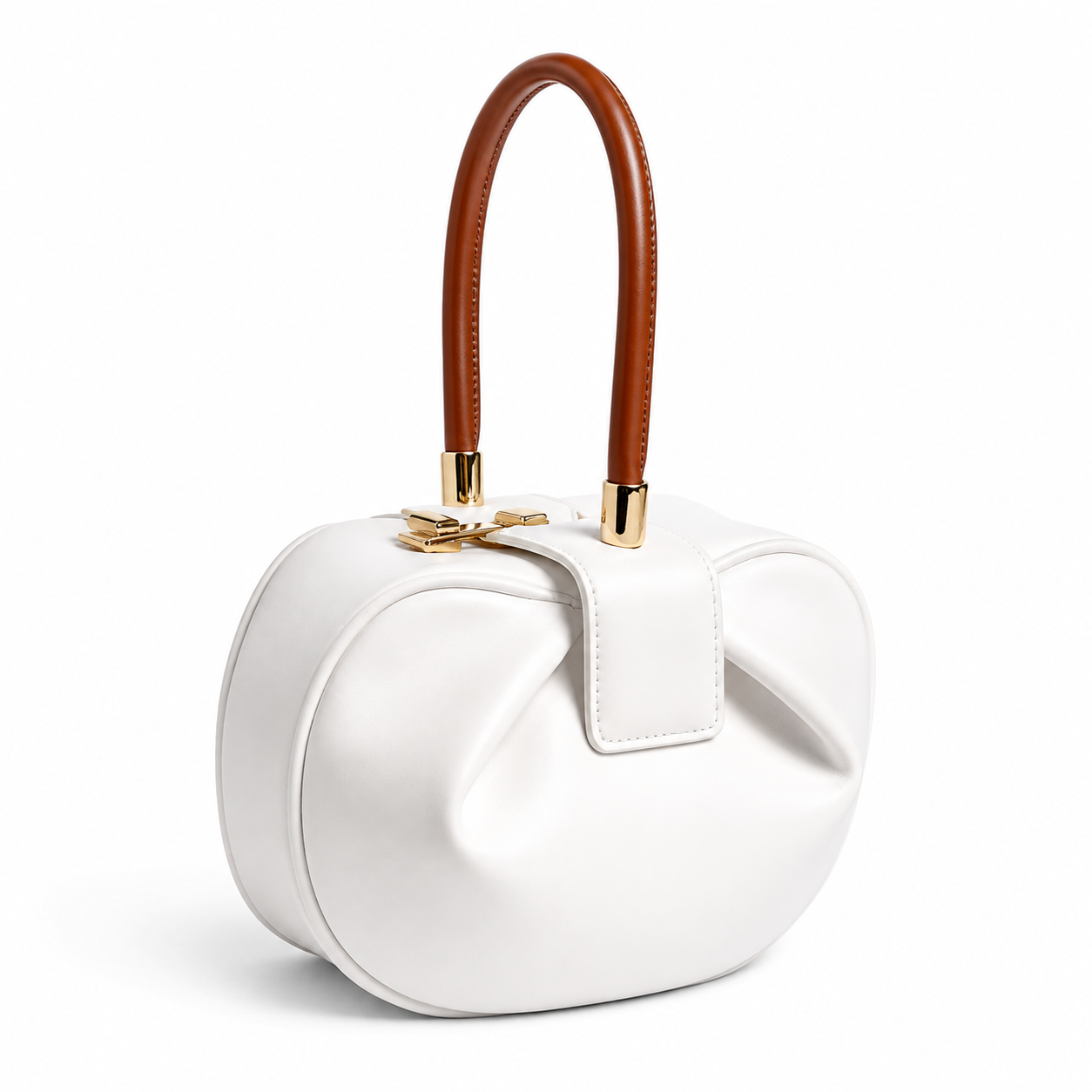 Dumpling - Genuine Cowhide Leather Bag