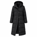 Karen - Korean Long Puffer Coat 4