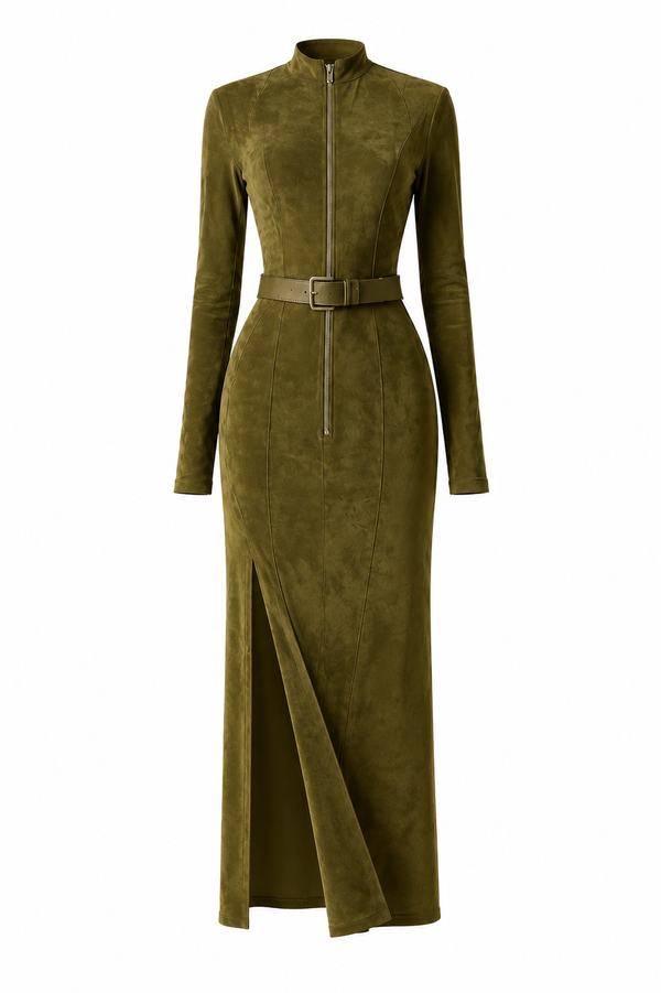 Faith - Fishtail Zipper Dress
