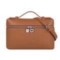 Women's Vegan Leather Crossbody Bag – Top Handle Purse with Adjustable Strap