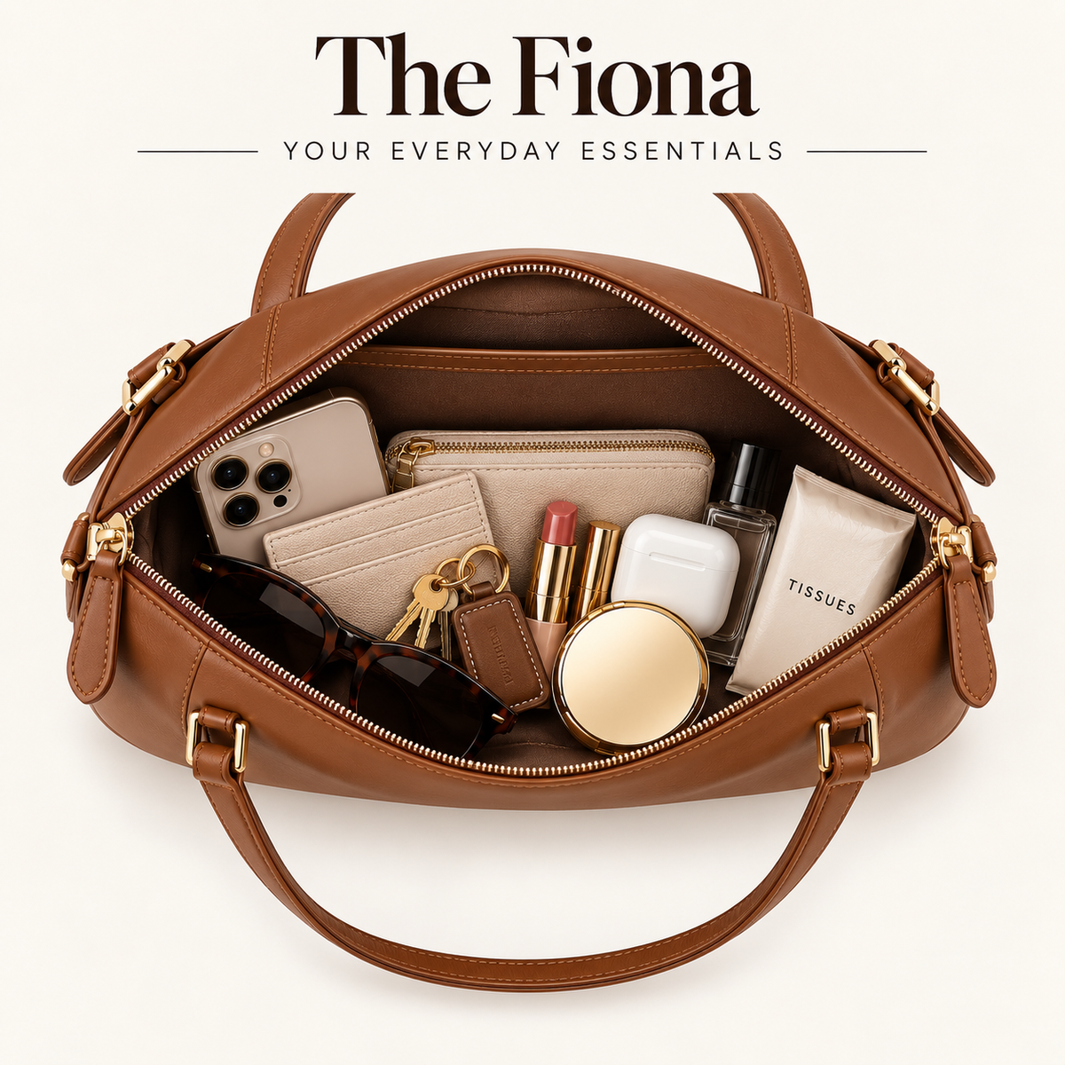 Fiona -  Convertible Crossbody Handbag