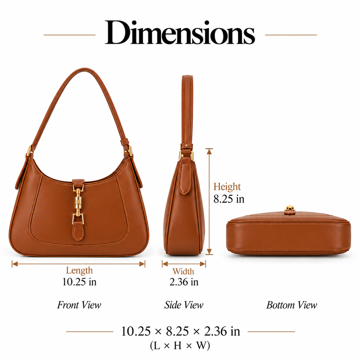 Fiona -  Convertible Crossbody Handbag