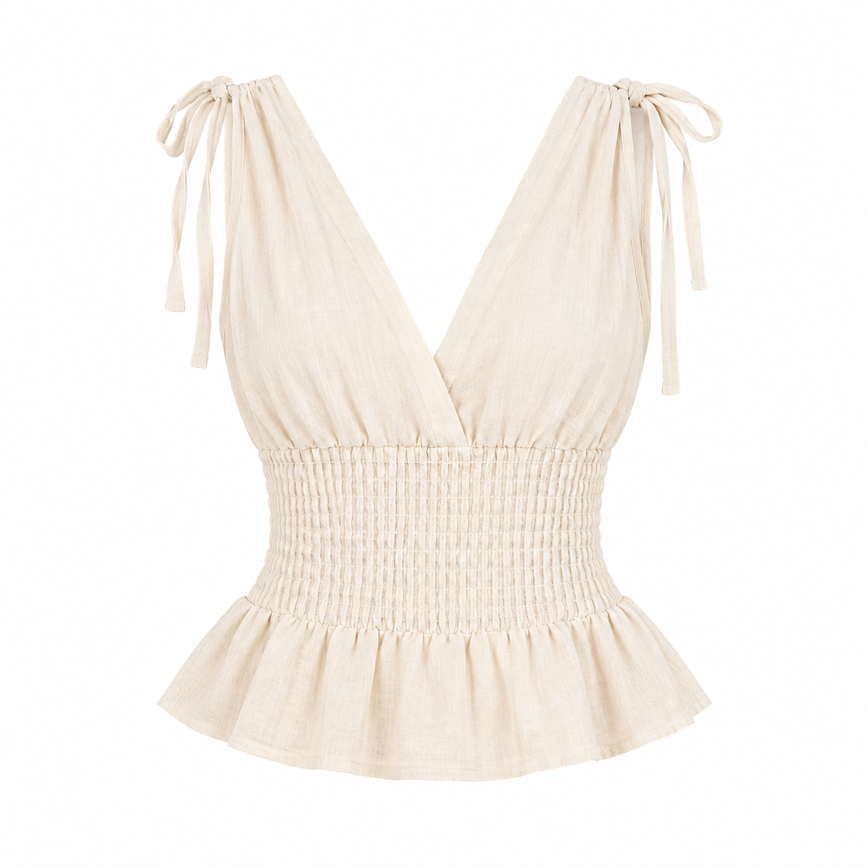 Laura - Ruched Strap Blouse