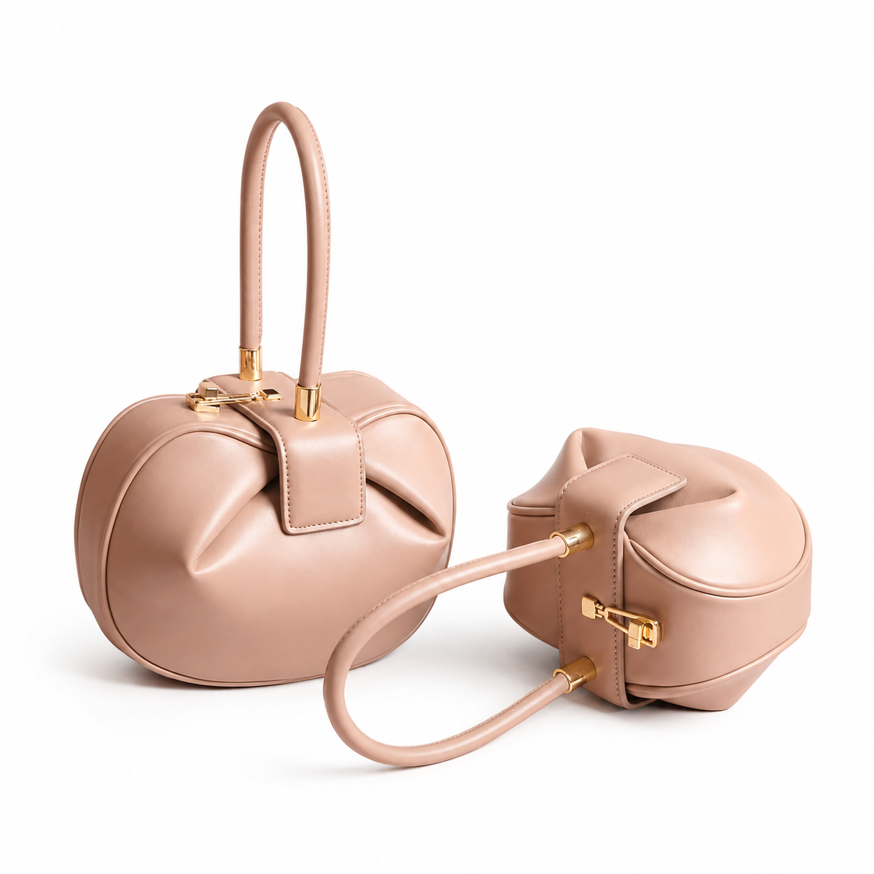 Dumpling - Genuine Cowhide Leather Bag