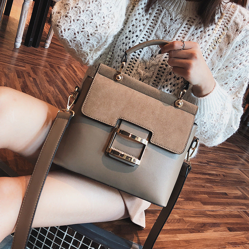 Women's Korean Style Large Capacity Crossbody Bag | Sanded Finish in 4 Colors