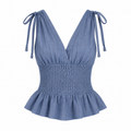 Laura - Ruched Strap Blouse