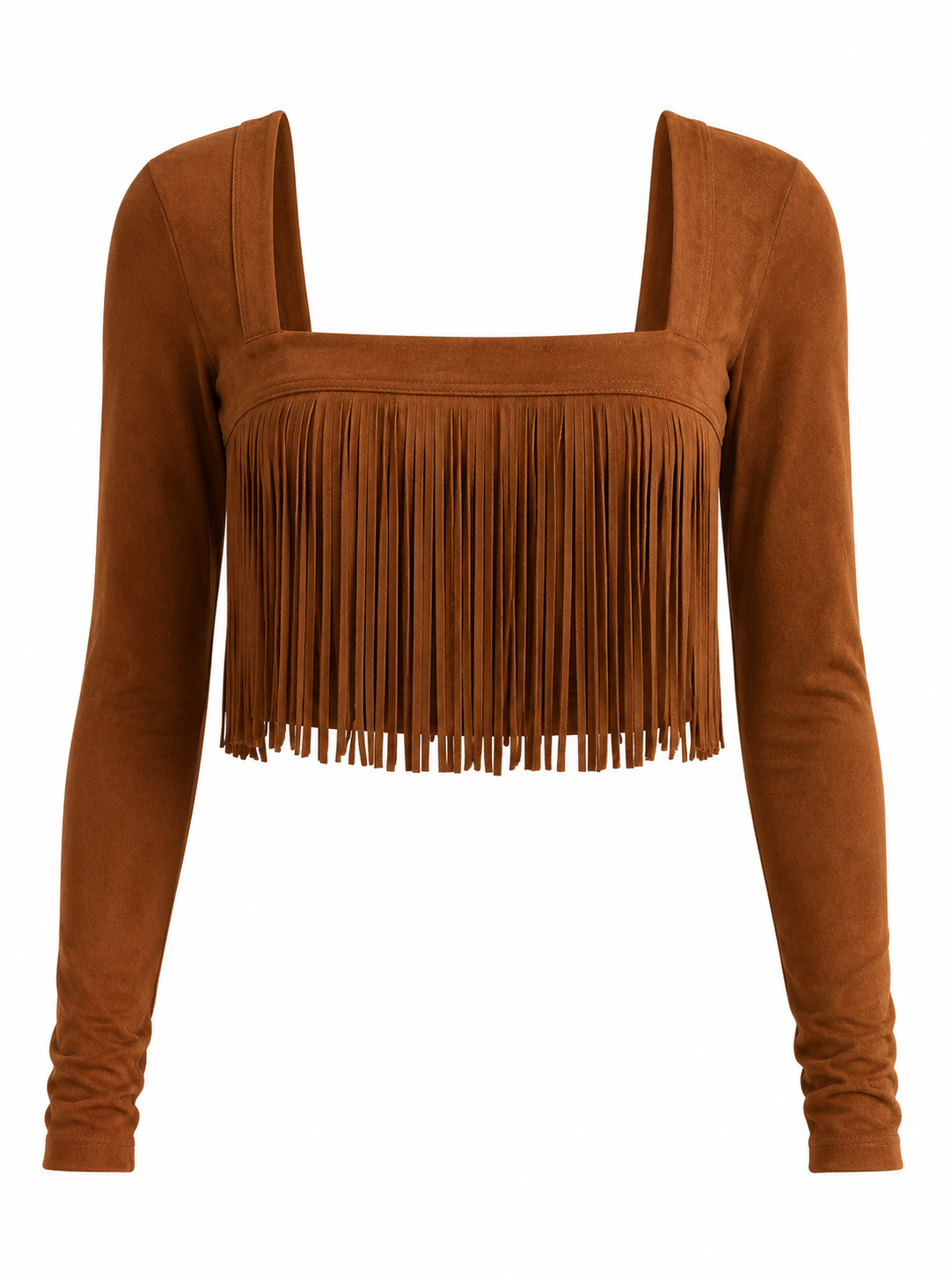 Dolly - Retro Tassel Crop Top