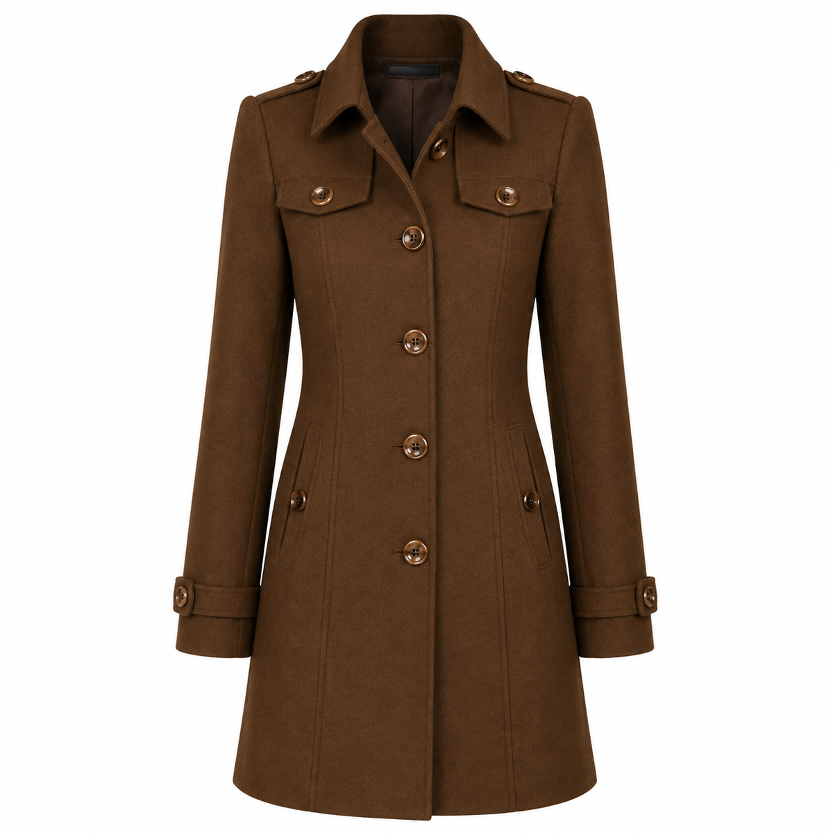 Claudia -Double-Breasted Overcoat