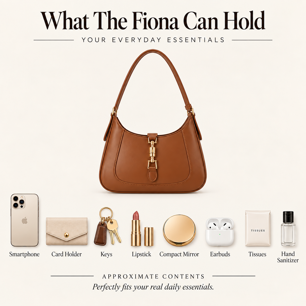 Fiona -  Convertible Crossbody Handbag