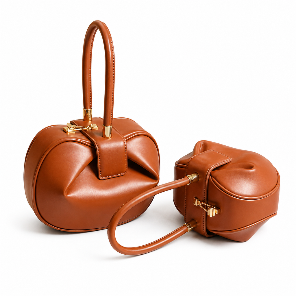 Dumpling - Genuine Cowhide Leather Bag
