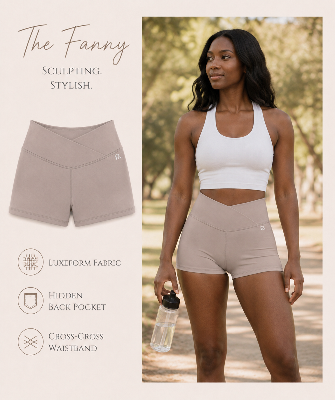 Fanny - Mini Sculpting Shorts
