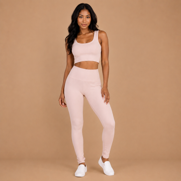 Mercy - Crop Top & Leggings Set