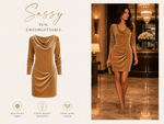 Sassy - Velvet Midi Dress 6